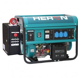 Benzinmotoros áramfejlesztő inditó automatikával (HAE-3/1), max 5500 VA, egyfázisú, (EGM-55 AVR-1E)